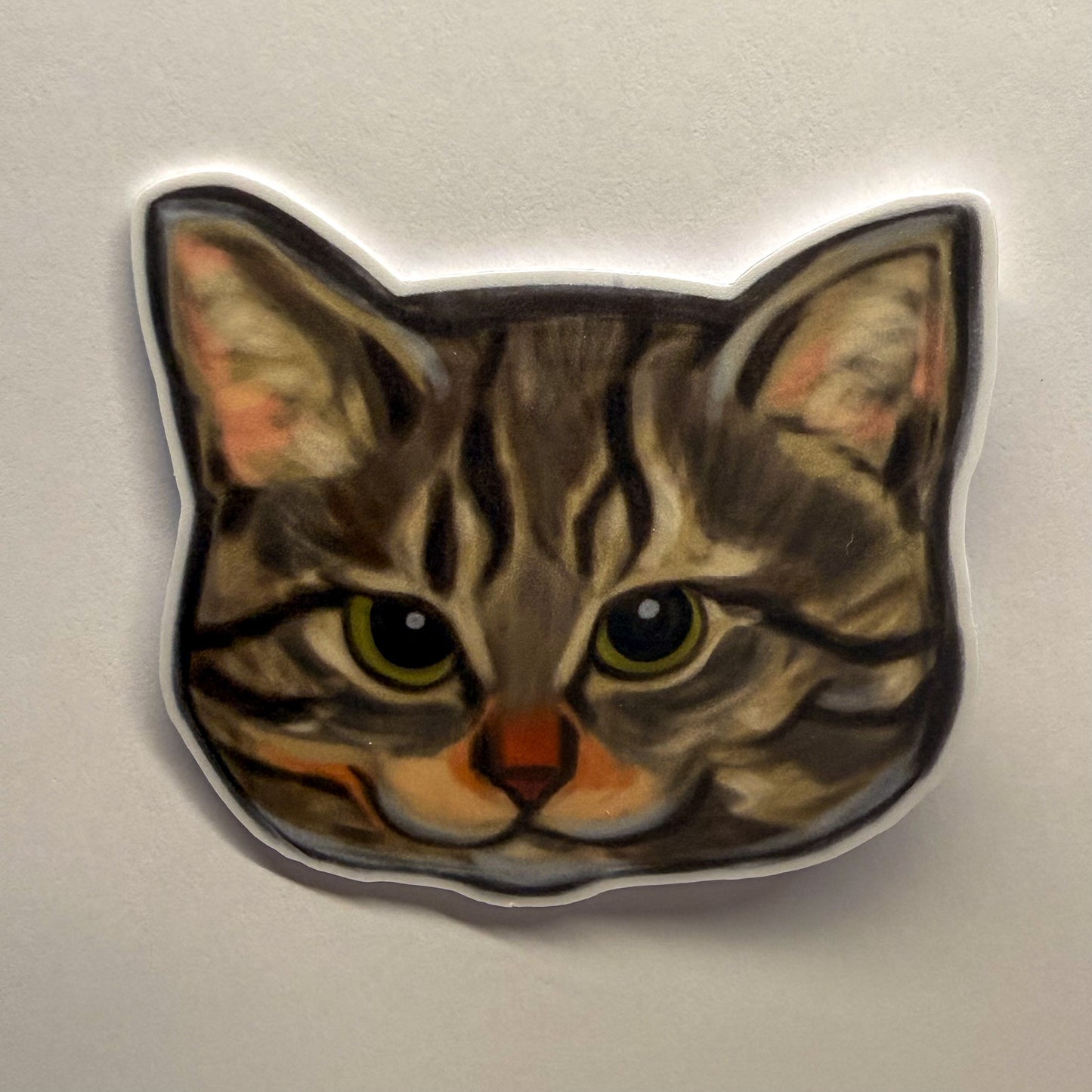 Garlic Cat Sticker | Local Cats Club Founding Member Vinyl Decal