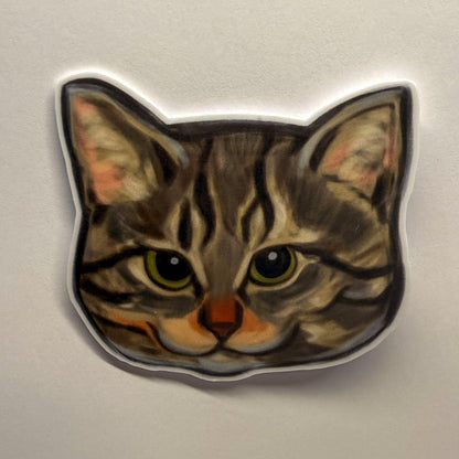 Garlic Cat Sticker | Local Cats Club Founding Member Vinyl Decal